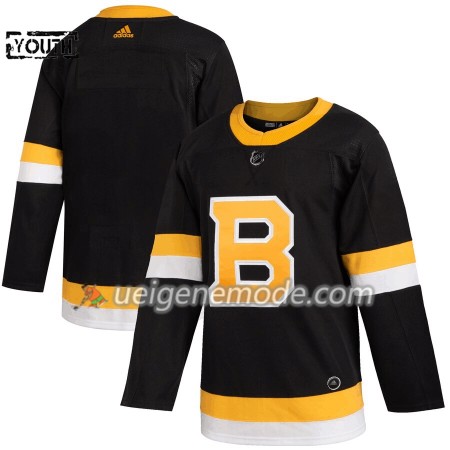 Kinder Eishockey Boston Bruins Trikot Blank Adidas 2019-2020 Schwarz Authentic